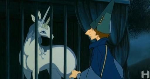 Кадр из фильма Последний единорог / The Last Unicorn (1982)
