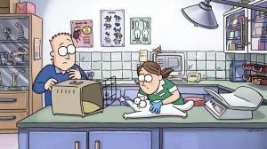 Кадры из фильма Кот Саймона. У ветеринара / Simons Cat «Off to the Vet» (2015)