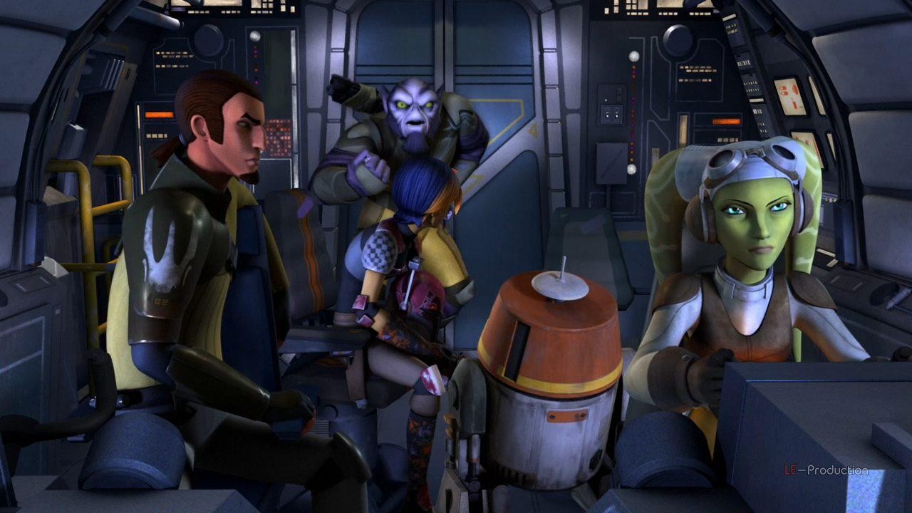Кадр из фильма Звездные войны: Повстанцы / Star Wars Rebels (2014)