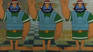 Кадры из фильма Астерикс и Клеопатра / Asterix et Cleopatre (1968)