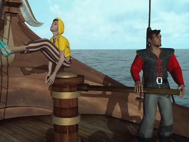 Кадр из фильма Синбад: Завеса туманов / Sinbad: Beyond the Veil of Mists (2000)