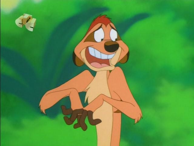 Кадр из фильма Тимон и Пумба / Timon and Pumbaa (1995)
