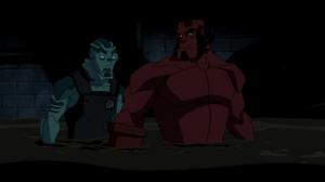 Кадры из фильма Хеллбой: Кровь и металл / Hellboy Animated: Blood and Iron (2007)