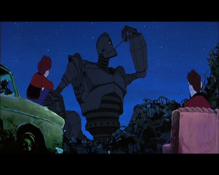 Кадр из фильма Стальной Гигант / The Iron Giant (1999)