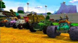 Кадры из фильма Метеор и крутые тачки / Bigfoot Presents: Meteor and the Mighty Monster Trucks (2006)