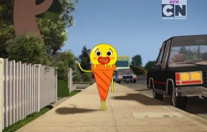 Кадр из фильма Удивительный мир Гамбола / The Amazing World of Gumball (2012)