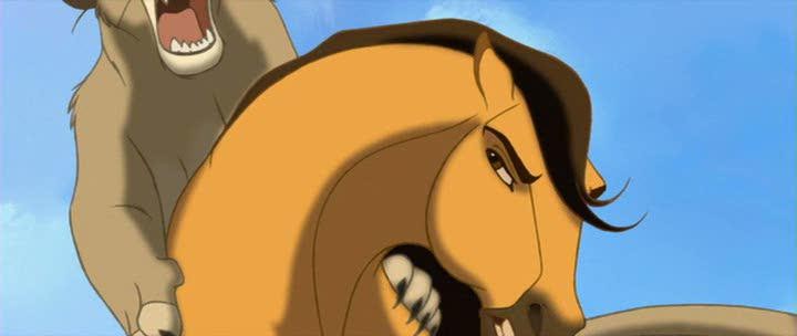 Кадр из фильма Спирит: Душа прерий / Spirit: Stallion of the Cimarron (2002)