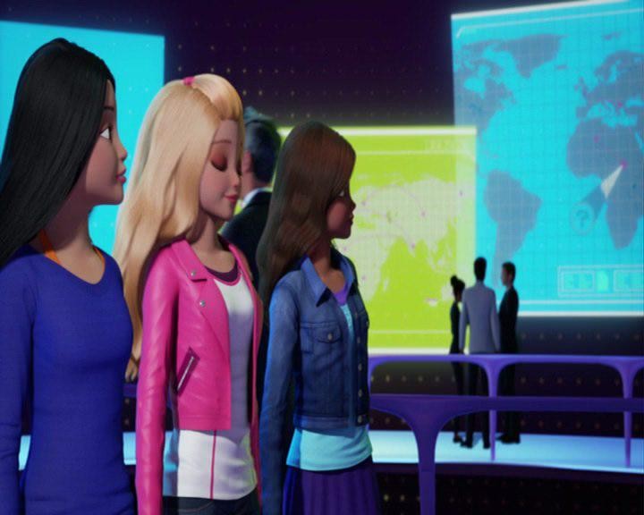 Кадр из фильма Барби и команда шпионов / Barbie: Spy Squad (2016)
