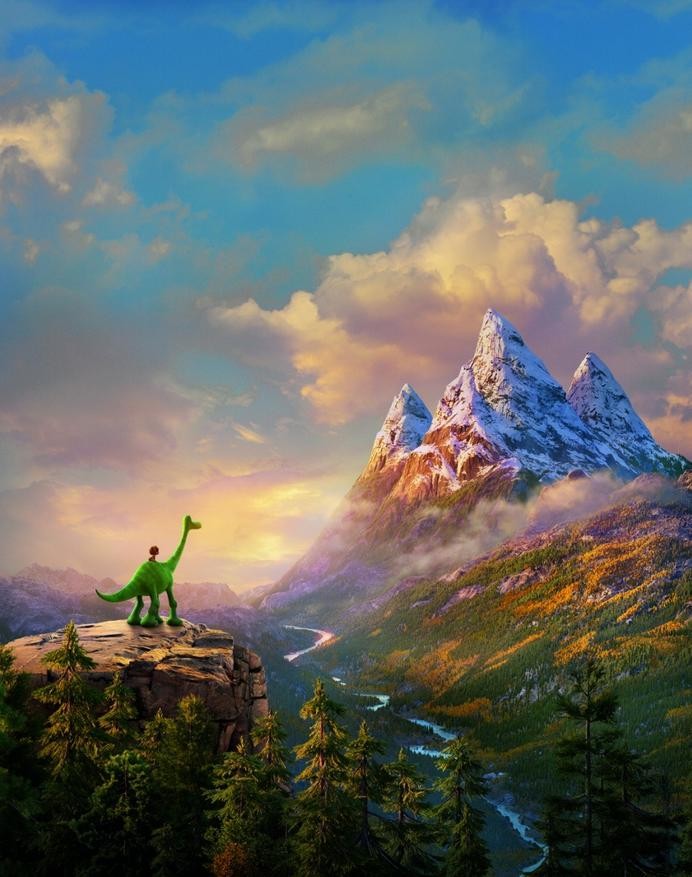 Кадр из фильма Хороший динозавр / The Good Dinosaur (2015)