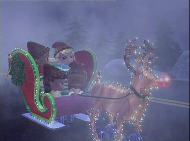 Кадр из фильма Крошки Братц: Удивительное Рождество! / Bratz Babyz Save Christmas! (2008)