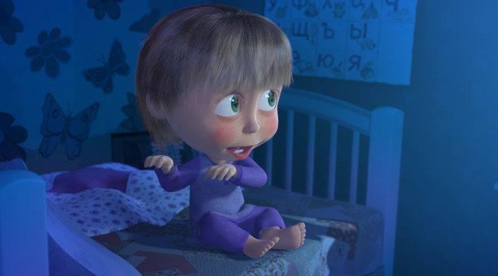 Кадр из фильма Маша и Медведь. Машкины страшилки (2014)
