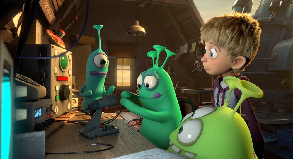 Кадр из фильма Пришельцы в доме / Luis &amp; the Aliens (2018)