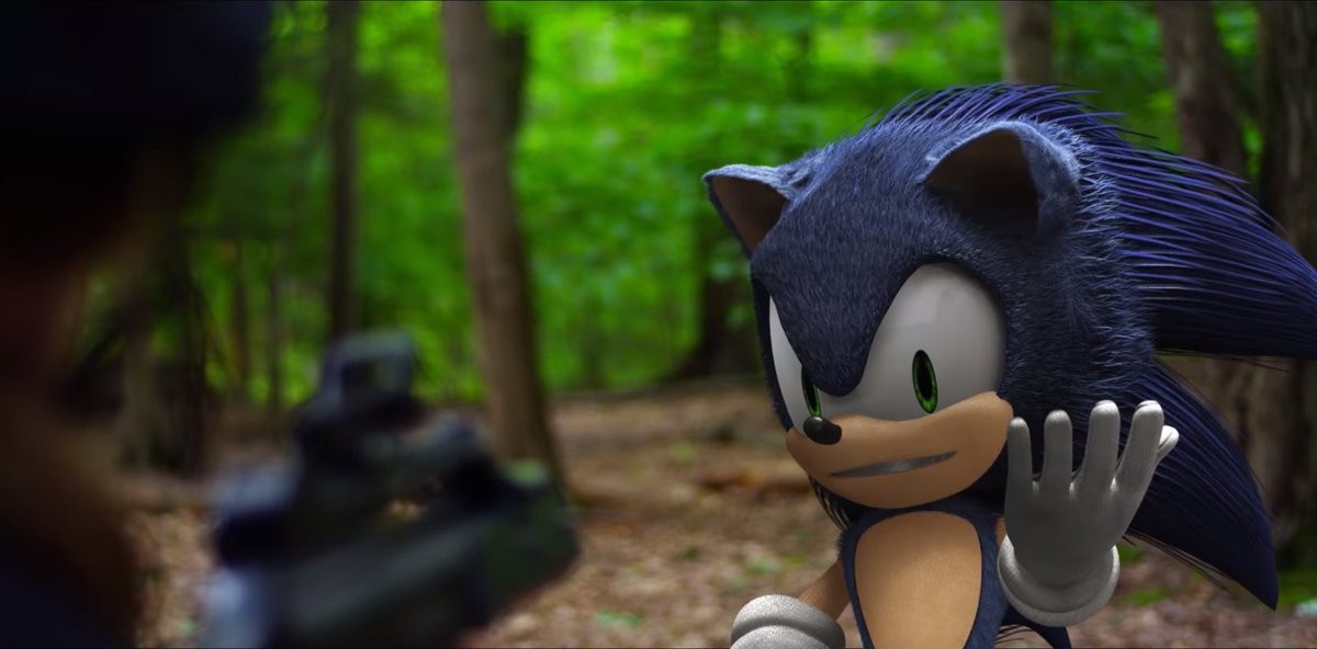 Кадр из фильма Соник в кино / Sonic the Hedgehog (2019)